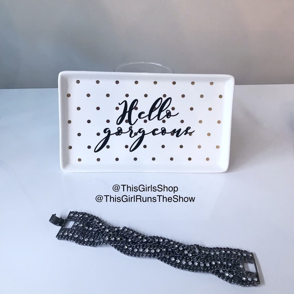SALE🖤 Elegant Strap Rhinestone Bracelet - Picture 1 of 1